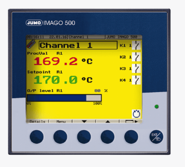 Multi-channel process controller  70.3590 JUMO IMAGO 500 703590/281-8000-510000-23-00/213,214