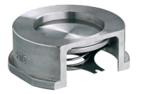 Клапан обратный тарельчатый ZETKAMA 275I-065-E51, DN065, PN40, корпус - AISI316 (CF8M), диск - AISI316 (CF8M), уплотнение - AISI316 (CF8M)