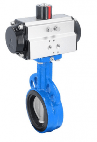 Затвор дисковый поворотный Butterfly valve-WA, DN250, with actuator-OD, DW140 GGG-40/stainless steel/EPDM, double acting
