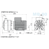 Насос МВ 80, PVDF, VITON, B