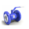 Кран шаровой равнопроходной LD КШЦФ PN40, Сталь 20 / Нерж. сталь 1.4021 / PTFE, фланец/фланец