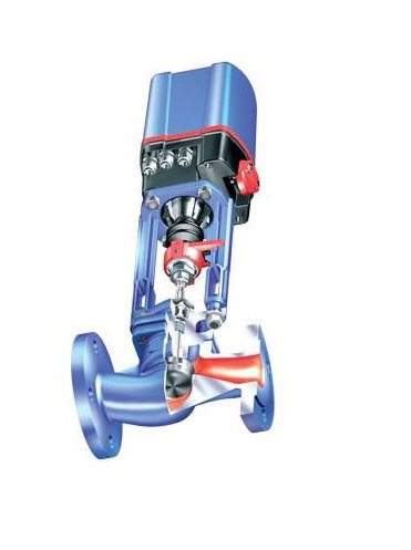 Клапан регулирующий 23.440 ARI-STEVI® Smart  с приводом DP PN16, чугун EN-JL1049 Тмакс=+250оС фланцевое (DN40 PN16, DP32, EPS33)