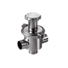 Санитарный односедельный реверсивный клапан угловой DIN тип 300 (T type) S.S.304 сварной (аналог Alfa Laval Unique SSV DN 65-200) 