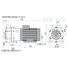 Насос МВ 140, ПП, VITON, B