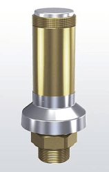 Предохранительный клапан, латунь (CW617N), -60°C-+ 225°C, Р=0,2-6бар (DN25 PN25)