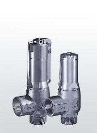 Предохранительный клапан 460-tGFO-10-m/f-10/10-PTFE-6bar р/р нерж. сталь PN25