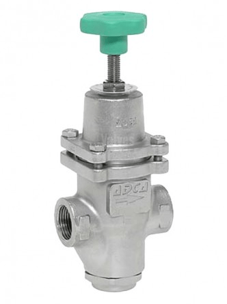 Клапан редукционный PRV25I PN25 нерж.сталь, резьба (DN1/2" PRV25I-02-15 dP=1,4-4,0 с зеленой пружиной)